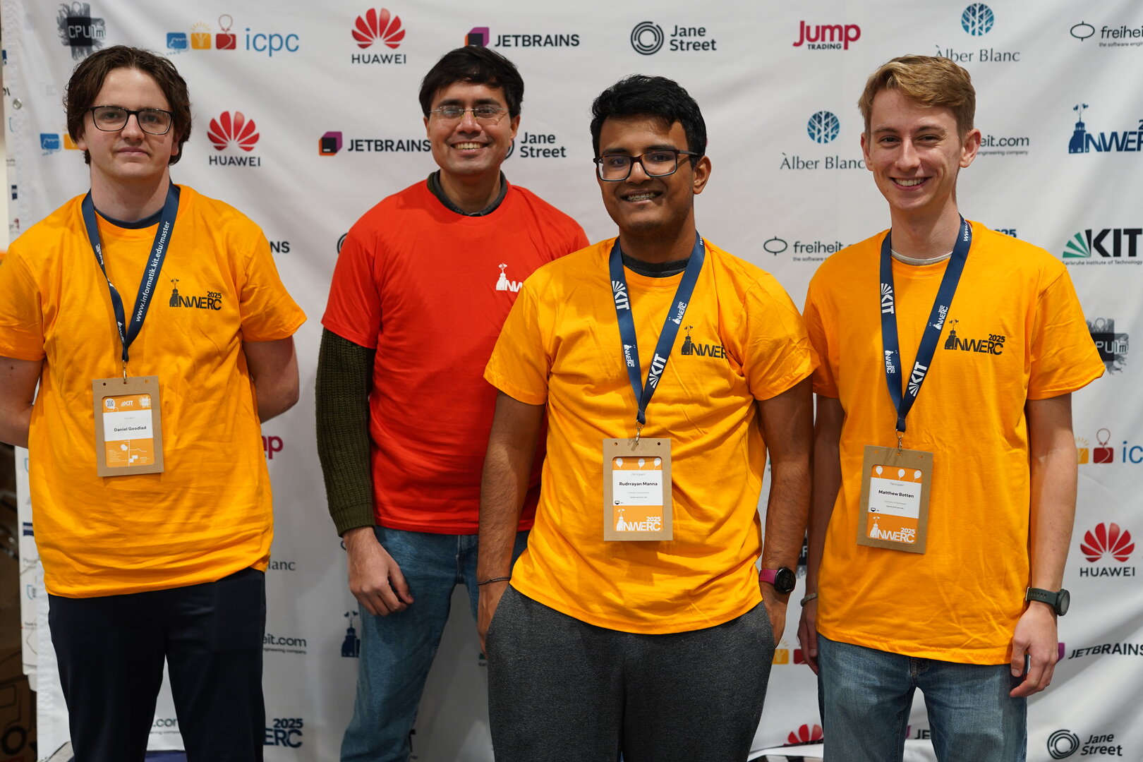 Picture of team Cache me if you can