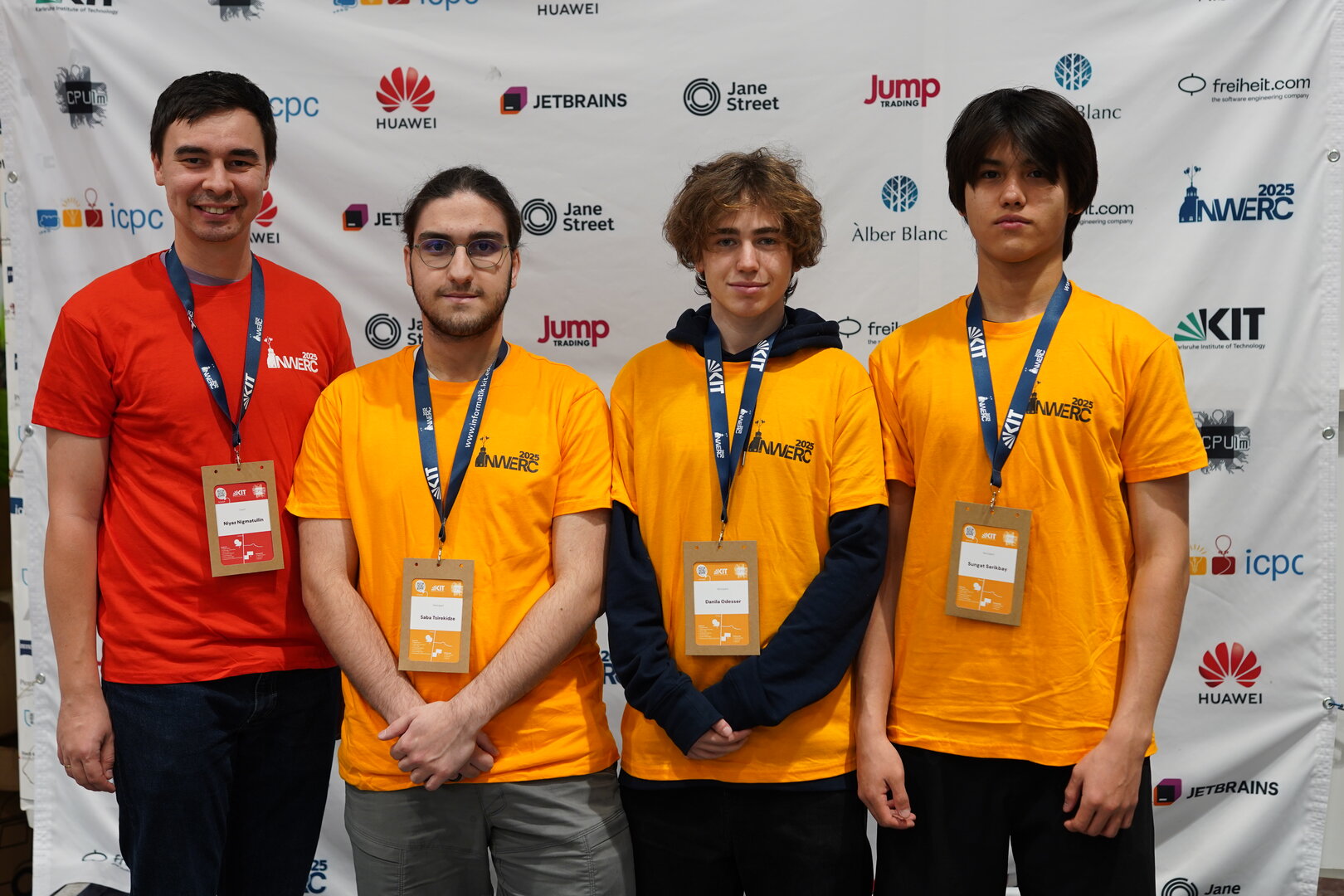 Picture of team Dirty Deeds Done During Contest